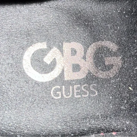 Guess Black Leather Heeled Boots - Picture 8 of 11